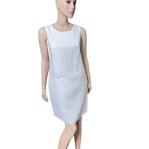 Axara Paris Midi Dress Size M Sleeveless Zip Back Closure Viscose Poly Blend